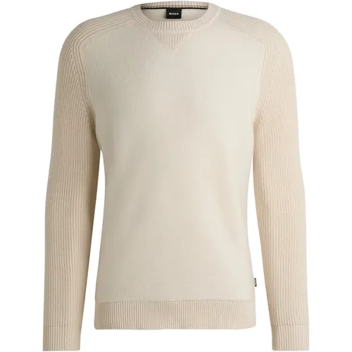 Herren Strickpullover mit Muster - Hugo Boss - Modalova