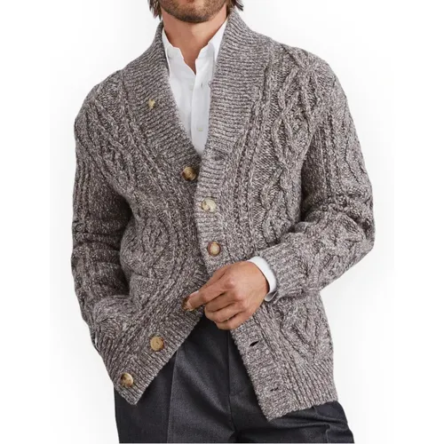 Stylish Cardigan for Women , male, Sizes: L - BRUNELLO CUCINELLI - Modalova