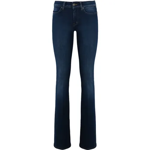 Flared Jeans , female, Sizes: W24, W25, W27, W28 - Dondup - Modalova