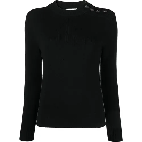 Eleganter Schwarzer Wollpullover - Paco Rabanne - Modalova