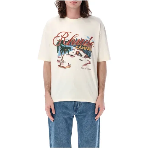 Men's Clothing T-Shirts & Polos Vint Ss24 , male, Sizes: M, L, XL - Rhude - Modalova