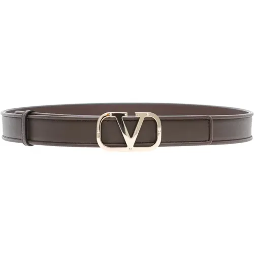 Stylish Leather Belt with Unique Design , female, Sizes: 80 CM - Valentino Garavani - Modalova