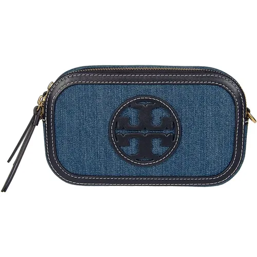 Denim Crossbody Bag , female, Sizes: ONE SIZE - TORY BURCH - Modalova