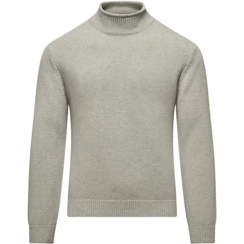 Soft Wool Mock Neck Sweater , male, Sizes: L, 2XL, M, XL, S, 3XL - BomBoogie - Modalova