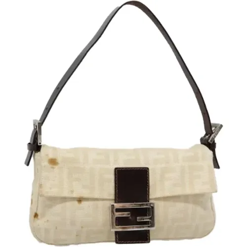 Pre-owned Canvas fendi-bags , female, Sizes: ONE SIZE - Fendi Vintage - Modalova