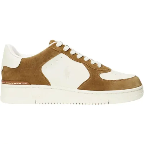 Men's Polo Sneakers Masters Crt , male, Sizes: 7 UK, 8 UK, 10 UK, 6 UK, 9 UK - Ralph Lauren - Modalova