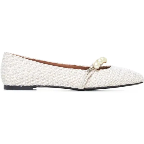 Flat Shoes Giove10 , female, Sizes: 3 UK, 4 1/2 UK, 6 UK, 5 1/2 UK, 4 UK, 8 UK, 7 UK - Roberto Festa - Modalova