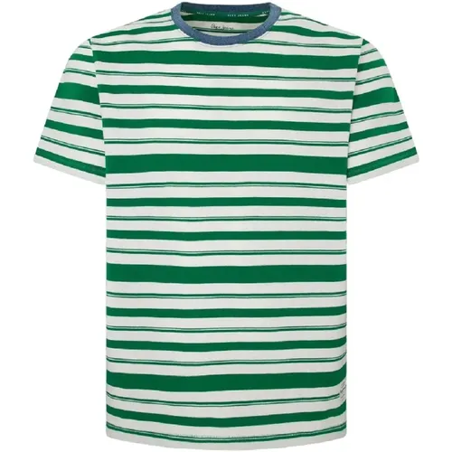 Herren T-Shirt im Urban Style , Herren, Größe: L - Pepe Jeans - Modalova