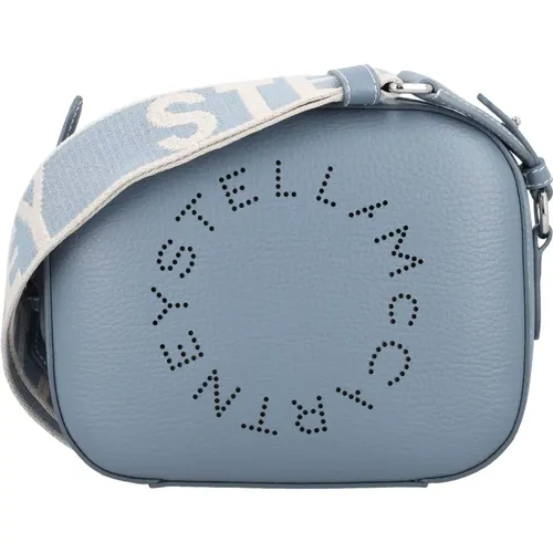 Blau Graue Handtasche mit Stella Logo - Stella Mccartney - Modalova