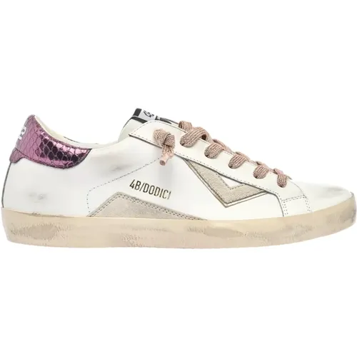 Weiße Sneakers Mod. Suprime , Damen, Größe: 37 EU - 4B12 - Modalova