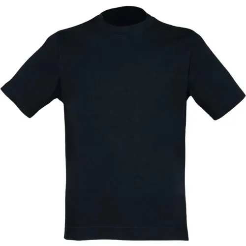 Navy Jersey T-Shirt , male, Sizes: L, M, 3XL, 2XL - Circolo 1901 - Modalova
