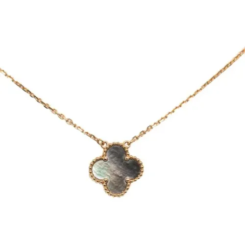 Pre-owned Rose Gold necklaces , female, Sizes: ONE SIZE - Van Cleef & Arpels Pre-owned - Modalova