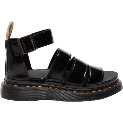 Flache Sandalen , Damen, Größe: 40 EU - Dr. Martens - Modalova