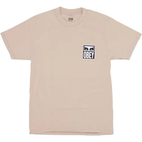 Sand Eyes Icon Herren T-Shirt Obey - Obey - Modalova