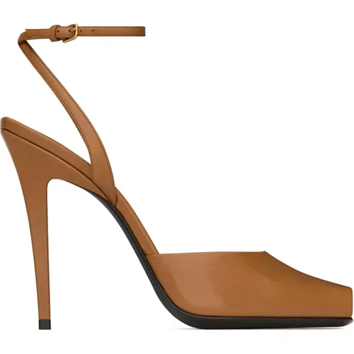 Stylish Summer Sandals , female, Sizes: 3 UK - Saint Laurent - Modalova