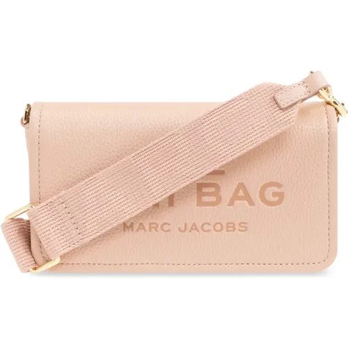 ‘The Mini Bag’ leather shoulder bag , female, Sizes: ONE SIZE - Marc Jacobs - Modalova