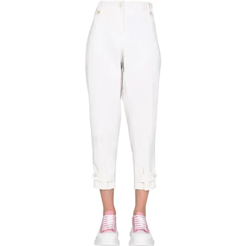 Cropped-Hose Alexander McQueen - alexander mcqueen - Modalova