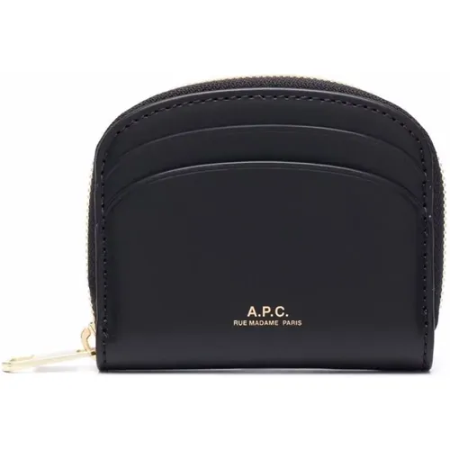 Demi-Lune Mini Compact Wallet,Demi Lune Mini Compact Wallet - A.P.C. - Modalova