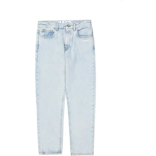 Weit geschnittene Jeans Off White - Off White - Modalova