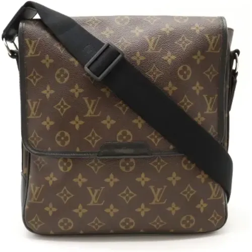 Pre-owned Canvas shoulder-bags , male, Sizes: ONE SIZE - Louis Vuitton Vintage - Modalova