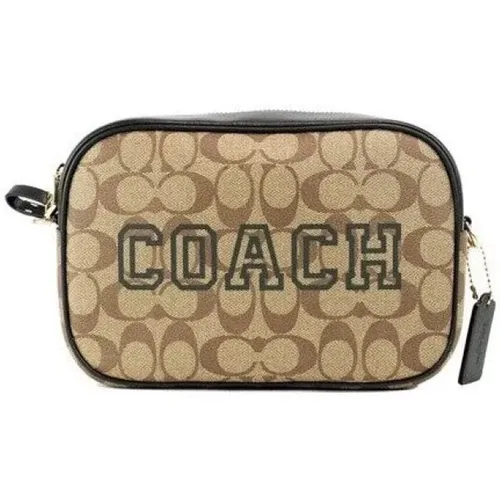 Varsity Signature Green Camera Bag , female, Sizes: ONE SIZE - Coach - Modalova