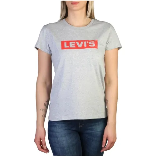 Levi's, Damen Rundhals T-Shirt , Damen, Größe: 2XS - Levis - Modalova