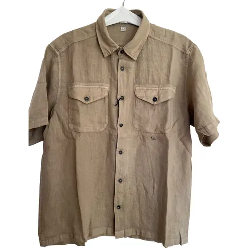 Short Sleeve Shirts , male, Sizes: L, XL, 2XL - C.P. Company - Modalova
