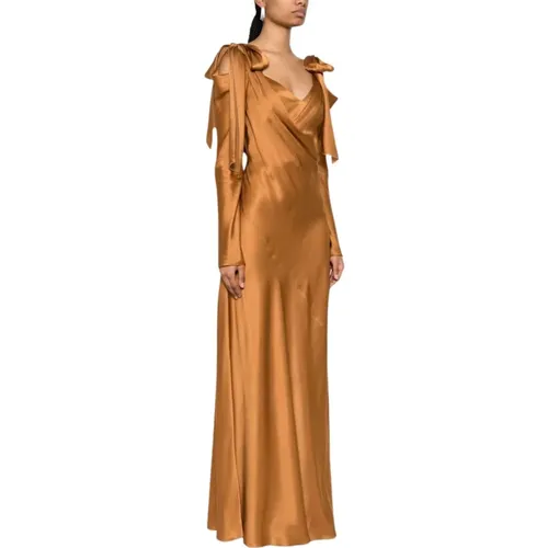 Women's Clothing Dress Ss24 , female, Sizes: S - alberta ferretti - Modalova