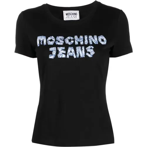 Jeans T-shirts and Polos , female, Sizes: XS, M, L, S - Moschino - Modalova