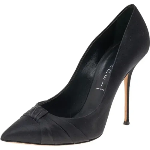 Pre-owned Satin heels , Damen, Größe: 39 EU - Casadei Pre-owned - Modalova