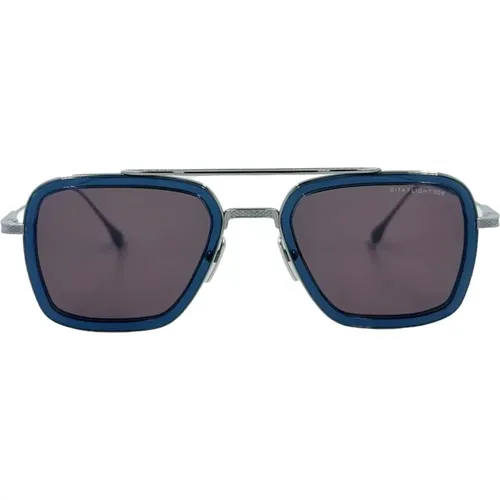 Stylish Sunglasses with Smoke Lenses , unisex, Sizes: ONE SIZE - Dita - Modalova