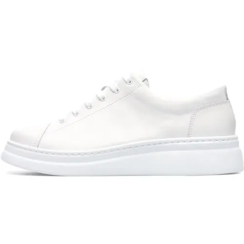 Weiße Ledersneaker mit EVA-Sohle , Damen, Größe: 40 EU - Camper - Modalova