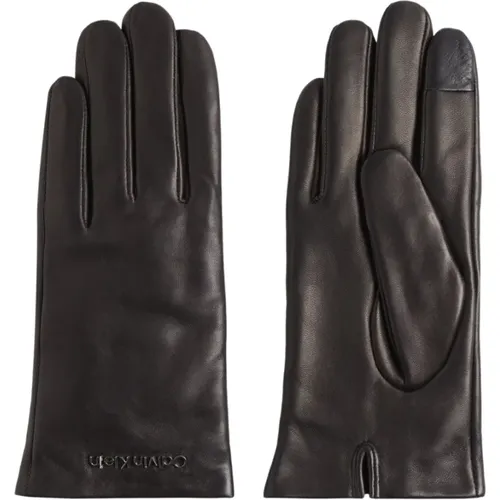 Women's Gloves , female, Sizes: S/M - Calvin Klein - Modalova