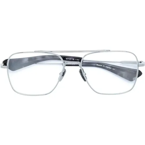Silberne Optische Brille Stilvoll Alltagsgebrauch , Herren, Größe: 57 MM - Dita - Modalova
