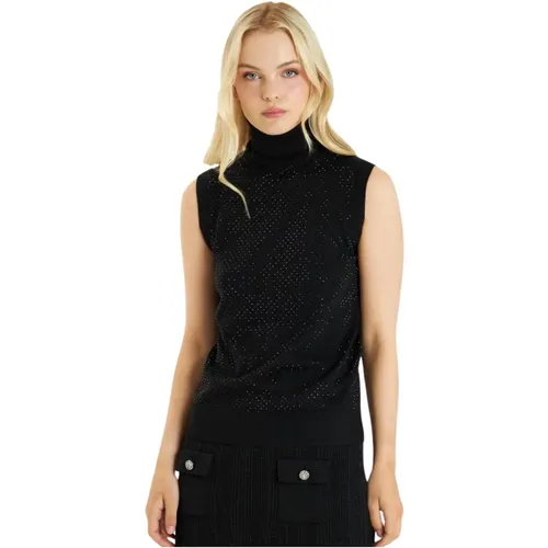 Rollkragen Strickpullover , Damen, Größe: L - Alma en Pena - Modalova