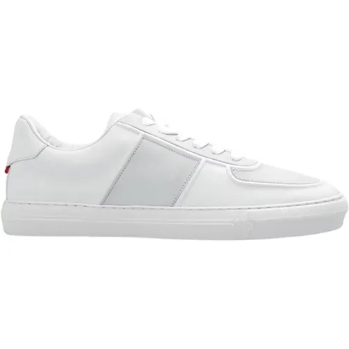 Sneakers with Logo Patch , male, Sizes: 8 1/2 UK, 10 1/2 UK - Moncler - Modalova