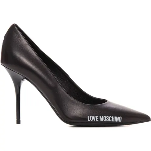 Stylish Neckline for a Trendy Look , female, Sizes: 7 UK, 8 UK, 3 UK, 5 UK, 6 UK - Love Moschino - Modalova