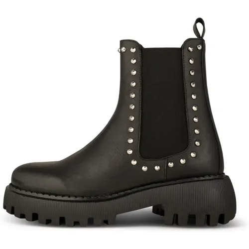 Stud Chelsea Leather Boot , female, Sizes: 5 UK, 4 UK, 3 UK, 6 UK, 7 UK, 8 UK - Shoe the Bear - Modalova