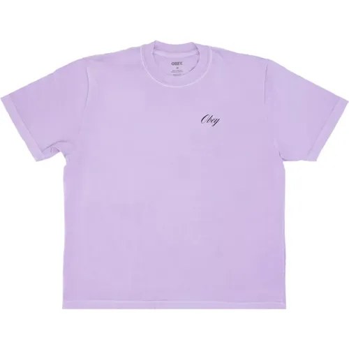 Sommerzeit Pigment Tee , Damen, Größe: S - Obey - Modalova