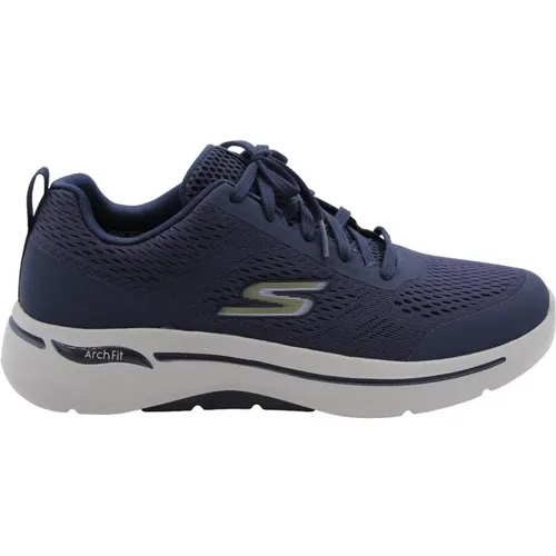 Zipper Sneaker Shoes for Men , male, Sizes: 10 UK, 7 UK, 8 UK, 9 UK, 12 UK - Skechers - Modalova