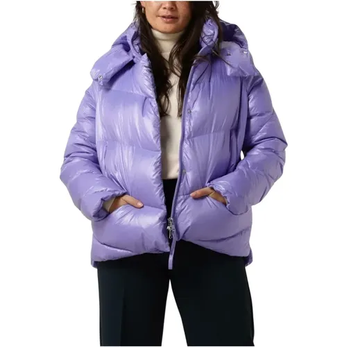 Lila Steppjacke Karlie , Damen, Größe: M - Beaumont - Modalova