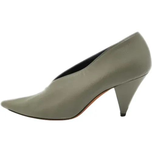 Pre-owned Leather heels , female, Sizes: 3 1/2 UK - Celine Vintage - Modalova