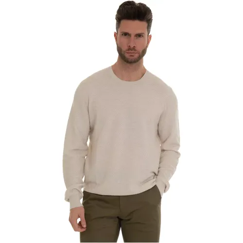 Round-neck pullover , Herren, Größe: 2XL - Gran Sasso - Modalova