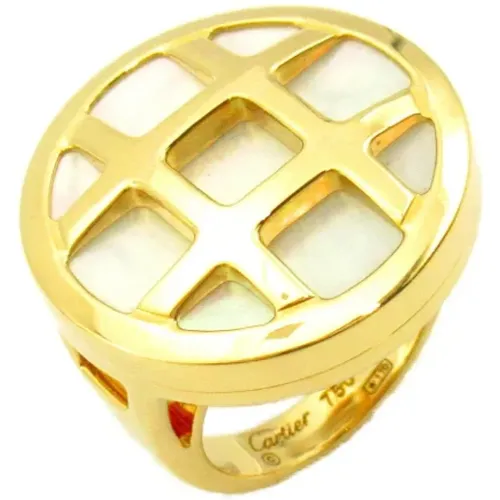 Pre-owned Gold rings , female, Sizes: ONE SIZE - Cartier Vintage - Modalova