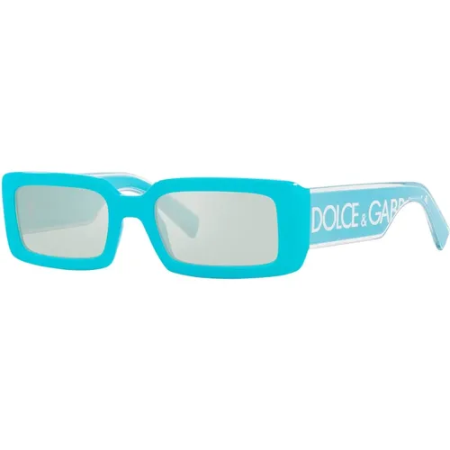 Fashionable Sunglasses with Frame and Mirrored Lenses , female, Sizes: 53 MM - Dolce & Gabbana - Modalova