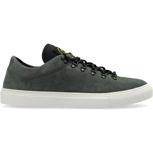 Sports shoes with logo , male, Sizes: 6 UK, 7 UK - Stone Island - Modalova