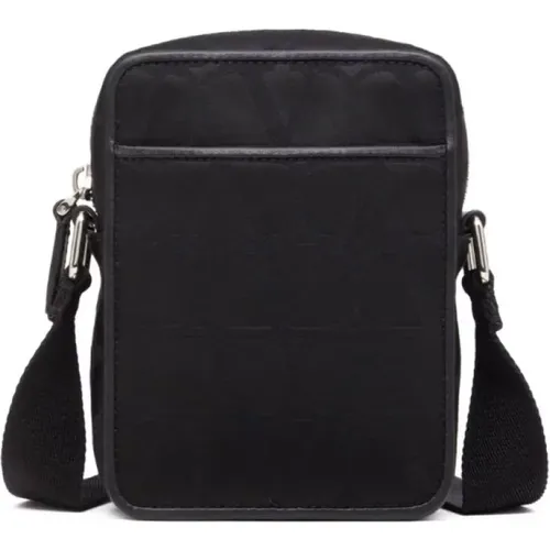 Schwarze Taschen mit Palladium-Finish-Hardware , Herren, Größe: ONE Size - Valentino Garavani - Modalova