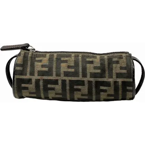 Pre-owned Canvas handbags , female, Sizes: ONE SIZE - Fendi Vintage - Modalova