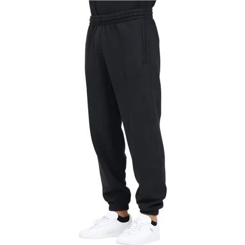 Premium Essentials Schwarze Sporthose , Herren, Größe: XL - adidas Originals - Modalova