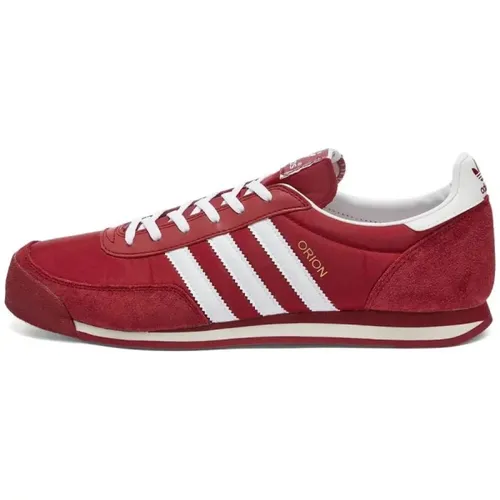 Orion Gz5226 Burgundy White Sneakers , male, Sizes: 10 2/3 UK - adidas Originals - Modalova